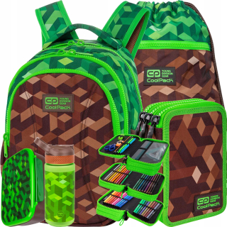 Viackomorový školský batoh CoolPack C48199 City Jungle 21 rokov
